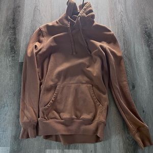 from target! Size small darker tan sweatshirt with strings!